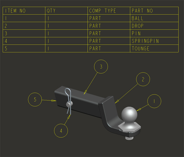 detail drafting proe training